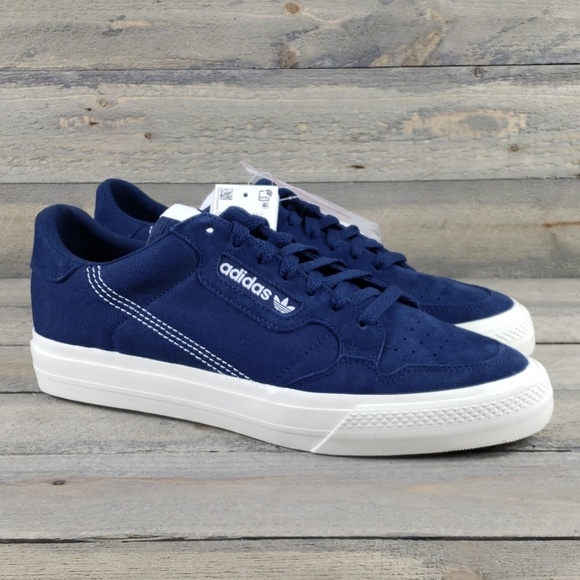adidas continental vulc blue
